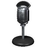 Vintage Broadcast Microphone