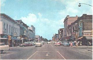 Historic Columbus Indiana, 1960s Downtown Pictures