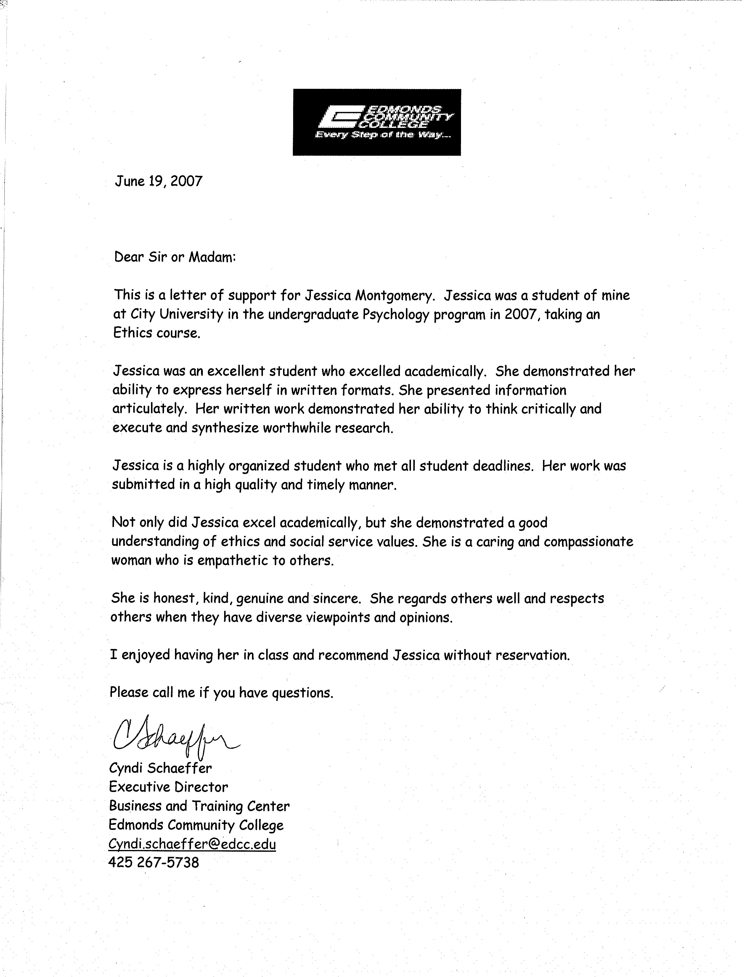 Copy Of A Reference Letter from www.angelfire.com