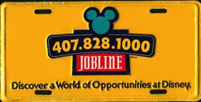 Jobline, 407.828.1000, Discover a World of Opportunities at Disney