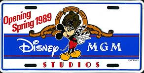 Disney MGM Studios Opening Spring 1989