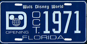 Walt Disney World, Opening, Oct 1971, Florida [Reproduction]