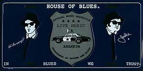 House of Blues, Official Music Inspector, Live Music, Anaheim, Department of Rhythm and Blues, In Blues We Trust