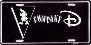 Company D with black background