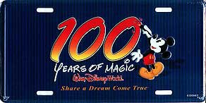 100 Years Of Magic Walt Disney World Share a Dream Come True