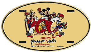 100 Years Of Creating The Magic Walt Disney World Share A Dream Come True (beige background)
