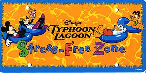 Disney's Typhoon Lagoon Stress Free Zone