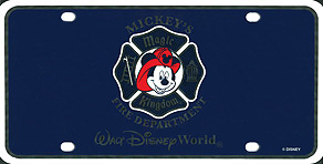 Mickey's Magic Kingdom Fire Department Walt Disney World - Four Short Bolt Slots