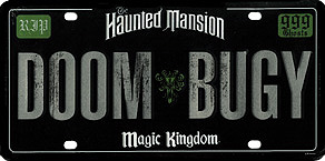 The Haunted Mansion Doom Bugy Magic Kingdom, RIP, 999 Ghosts