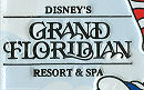 Grand Floridian Resort & Spa logo close-up.