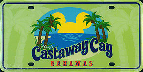 Disney's Castaway Cay Bahamas (White Back)