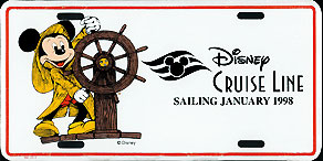 Disney Cruise Line Sailing January 1998