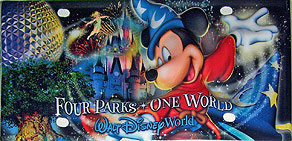 Four Parks, One World, Walt Disney World.