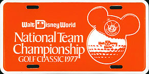 Walt Disney World National Team Championship Golf Classic 1977
