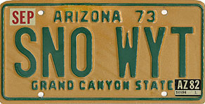 Arizona - SNO WYT