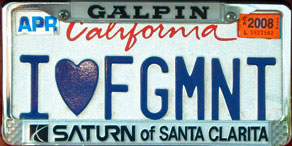 California - I LOVE FGMNT