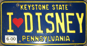 Pennsylvania -  I 'Love' Disney