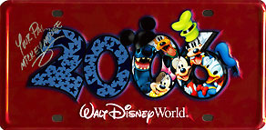 2006 Walt Disney World (DW-GN-24) Autographed by Mickey Mouse