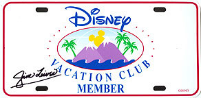 Disney Vacation Club Member (DW-RS-34) Autographed by Jim Lewis, President, Disney Vacation Club
