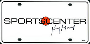 Sports Center (DL-DD-03) Autographed by ESPN Sports Anchor Kenny Mayne.