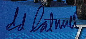 Close-up of Autograph