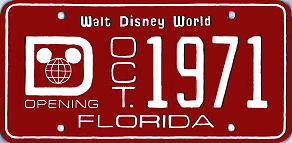 Walt Disney World, Opening, Oct 1971, Florida