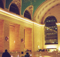 Looking across Grand Central Station's Main Concourse from the west balcony