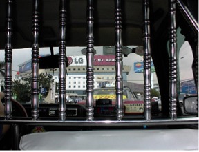 The taxi bars - to keep drivers safe?