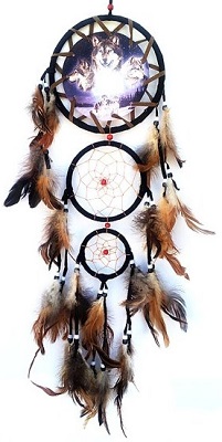 Click here to order Wolves Dream Catcher!