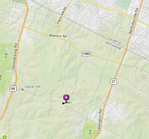 Map of All Creatures Inn Location