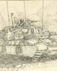 British 'Chieftan' Main Battle Tank
