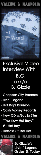 Video Interview With B.G. a.k.a. B. Gizzle
