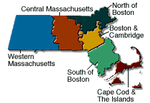 Massachusetts Regions