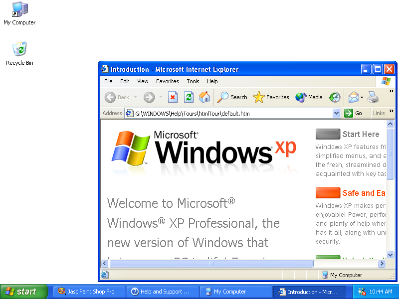 Windows Xp The Complete Reference The Basics Of Windows Xp