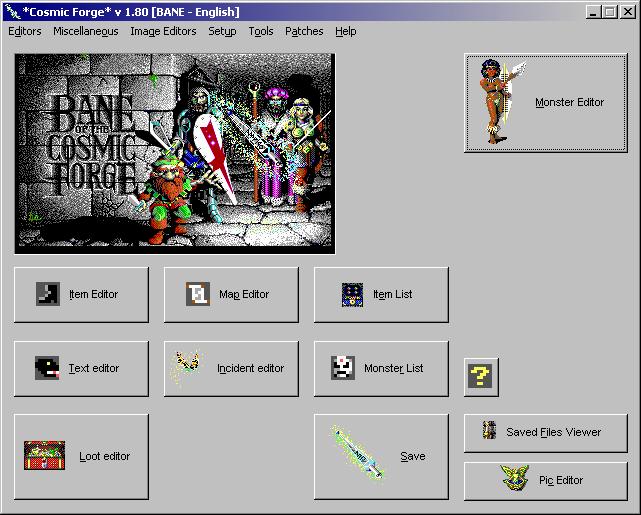 Wizardry 6 save game editor
