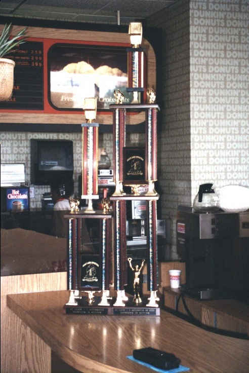 Money's two trophies from Detroit
