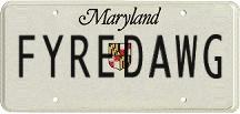 Maryland Plate