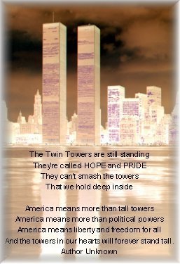 WTC Twin Towers - Hope & Pride
