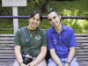 Stephanie and Josh - at National Zoo