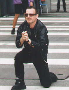 Bono begging me to buy more U2 stuff? Hmmm...