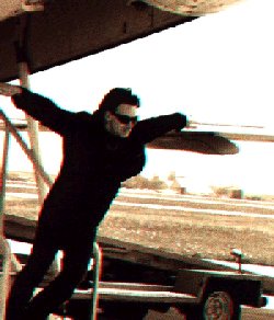 Look at me! I don't surf the 'net, I FLY over to Simply Bono!