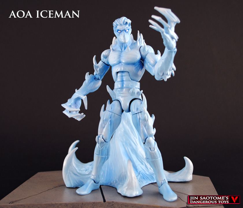 marvel legends iceman custom