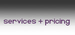 services and pricing