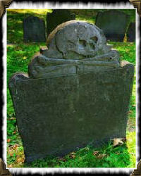 old headstone
