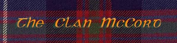 My McCord Clan Banner