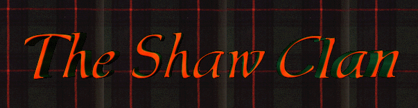My Shaw Clan Banner