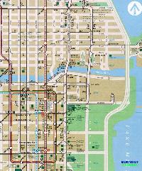 Chicago map - Click to enlarge