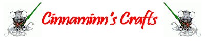 Cinnaminn's Crafts banner 1