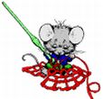 Mouse crocheting