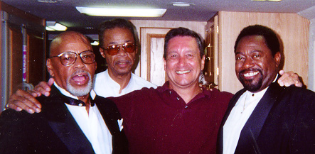 Grady Chapman with Ronnie Bright, Bob Walker, and Alvin Morse.